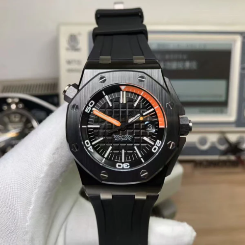 AP Royal Oak Offshore Black Ceramic Bezel – Black Rubber – 42mm